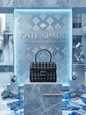 Kate Spade New York Katy Tweed Medium Top-Handle Bag